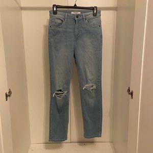 Women’s American Bazi Ripped Boyfriend Jeans, size 3